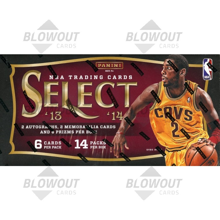 2013 14 Panini Select Basketball Hobby 12 Box Case
