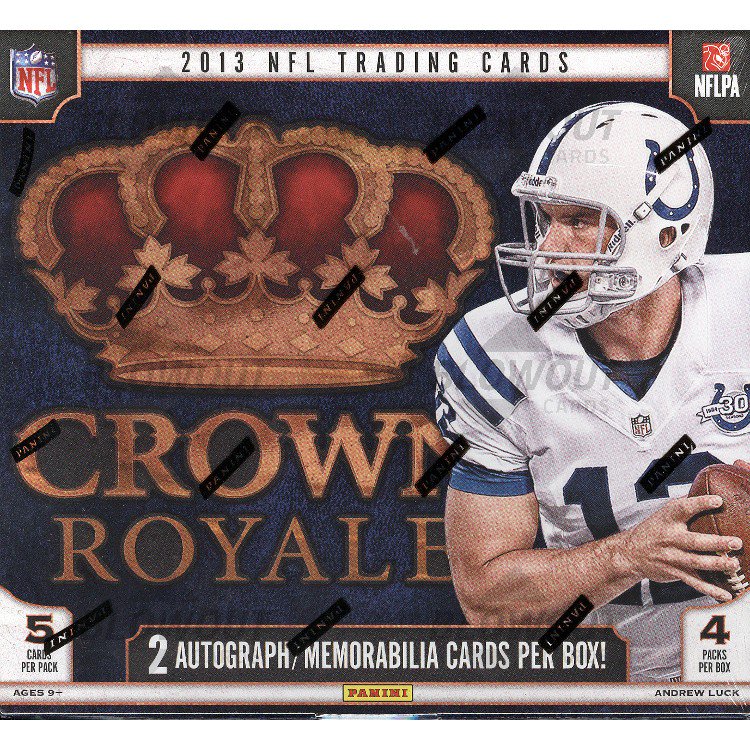 2013 Panini Crown Royale Football Retail Box