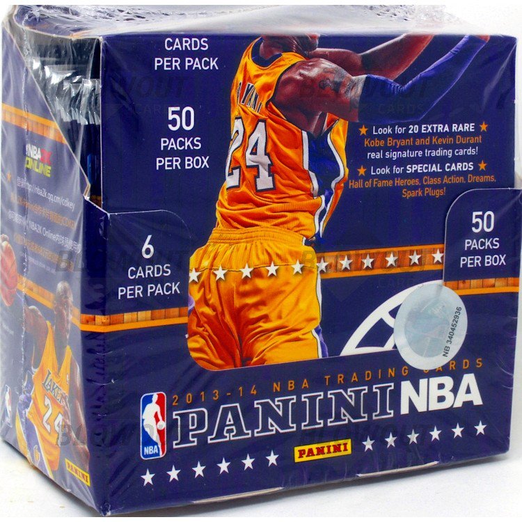 2013/14 Panini NBA Hoops Basketball International Edition Jumbo Box