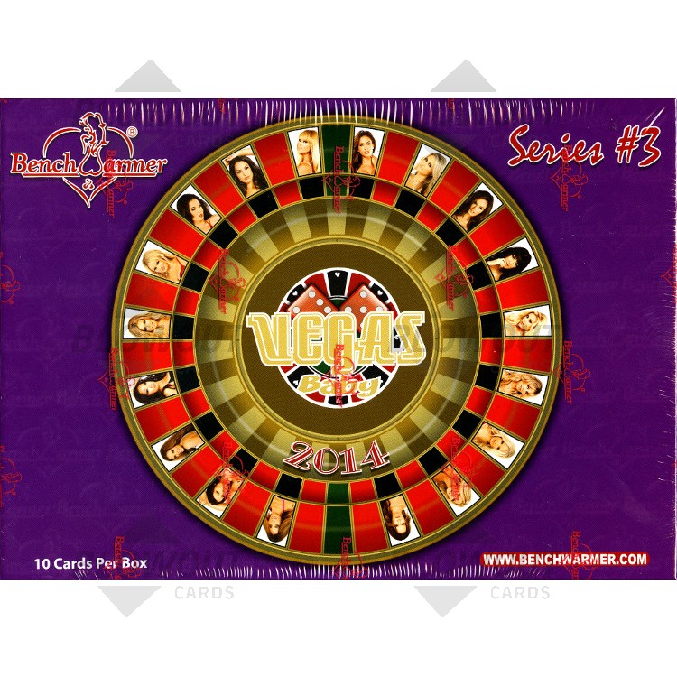 2014 Benchwarmer Vegas Baby Trading Cards Box