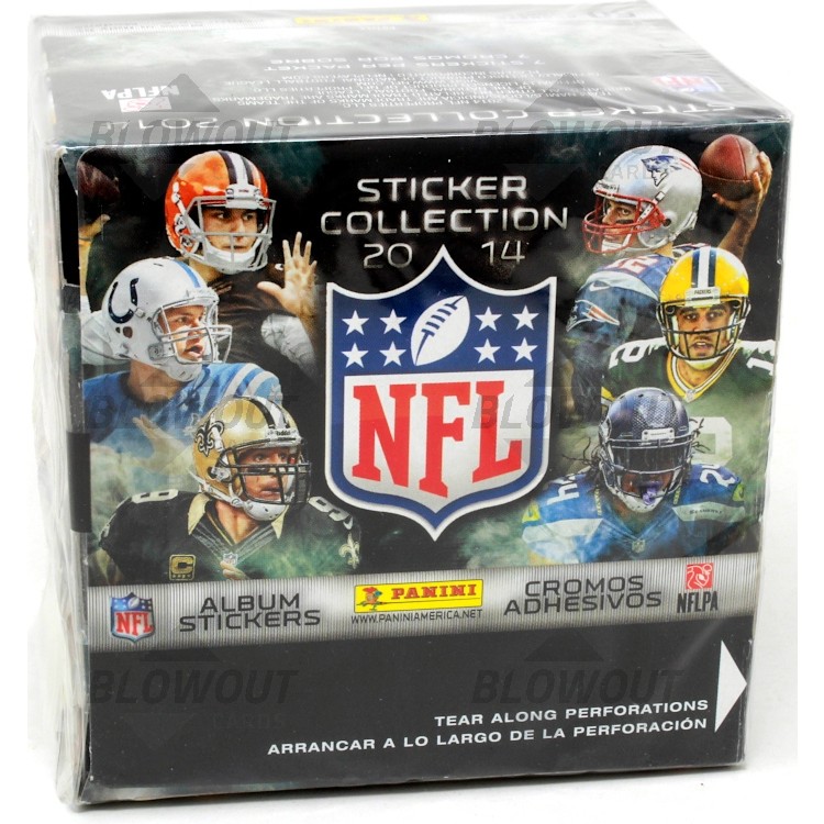 2014 Panini NFL Sticker Collection Box