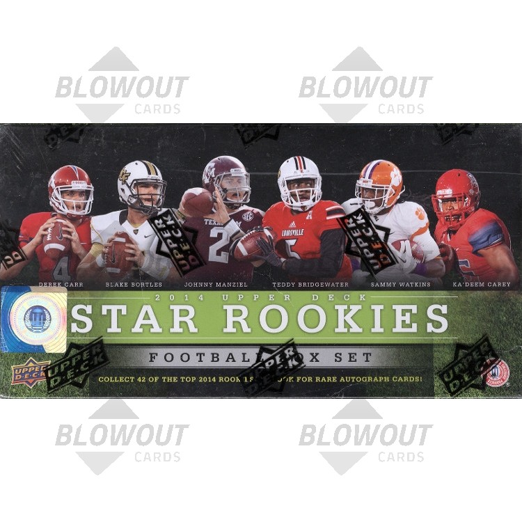2014 Upper Deck Star Rookies Football Box Set