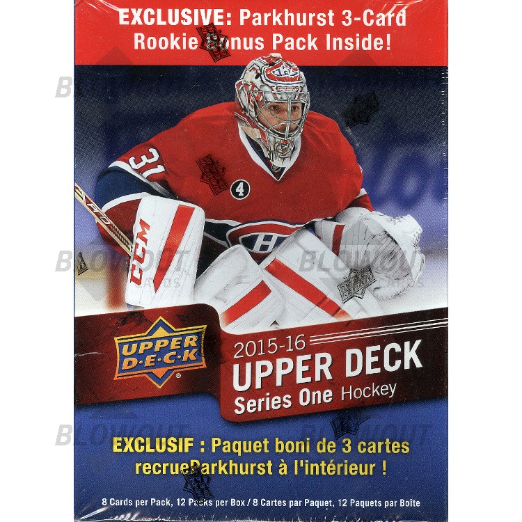 upper deck hockey jersey cards