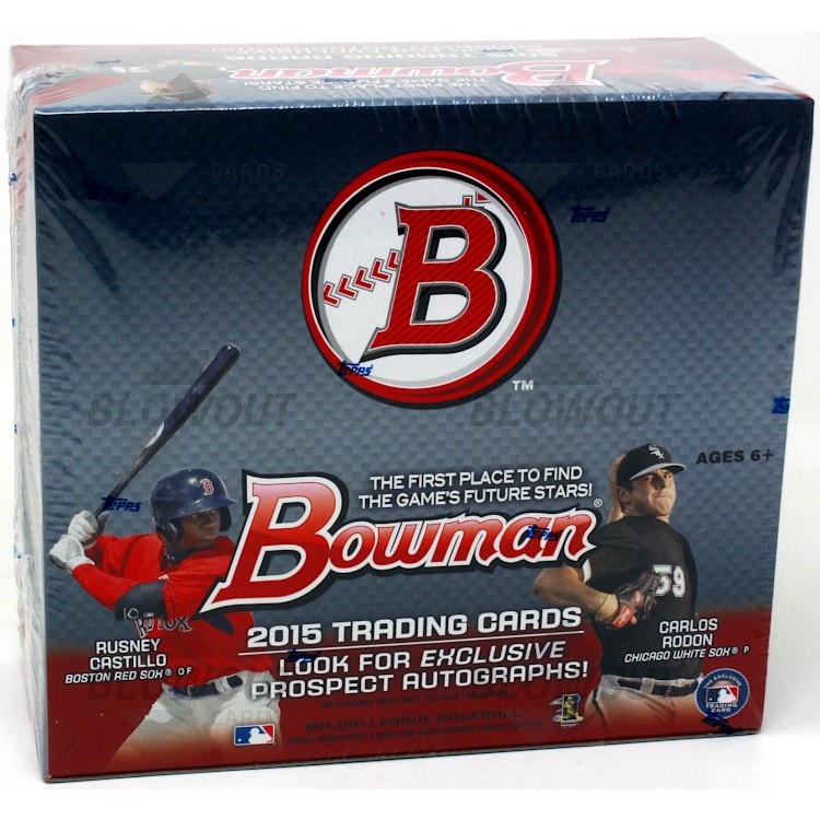 Topps 2015 Bowman Baseball Retail Box