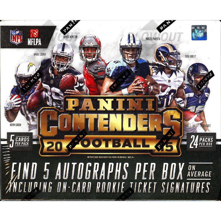 2015 Panini Contenders Football Hobby Box