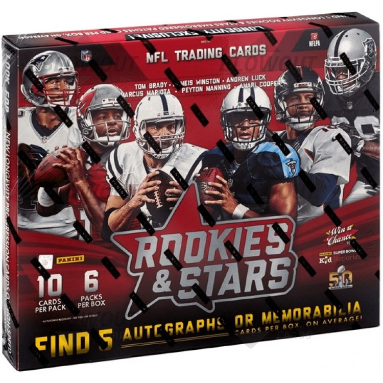 2015 Panini Rookies Stars Longevity Football Box