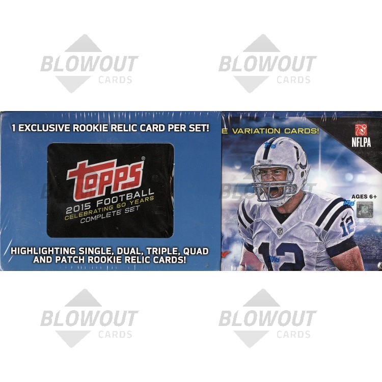 2015 Topps Football Factory Set Retail