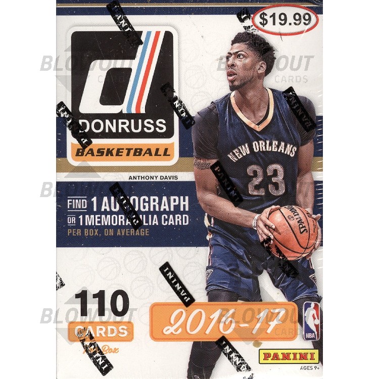 2016 17 Panini Donruss Basketball Blaster Box