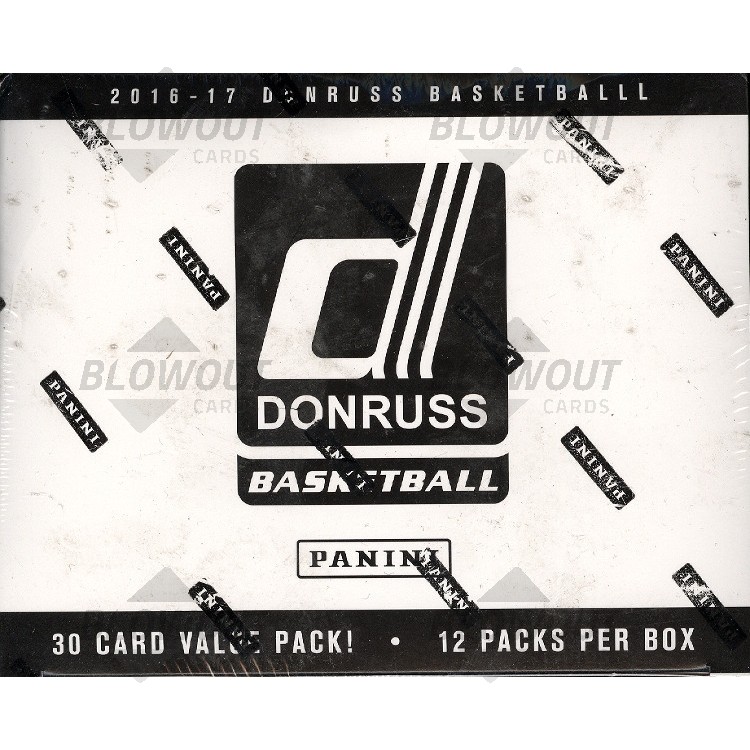 2016 17 Panini Donruss Basketball Fat Pack Box