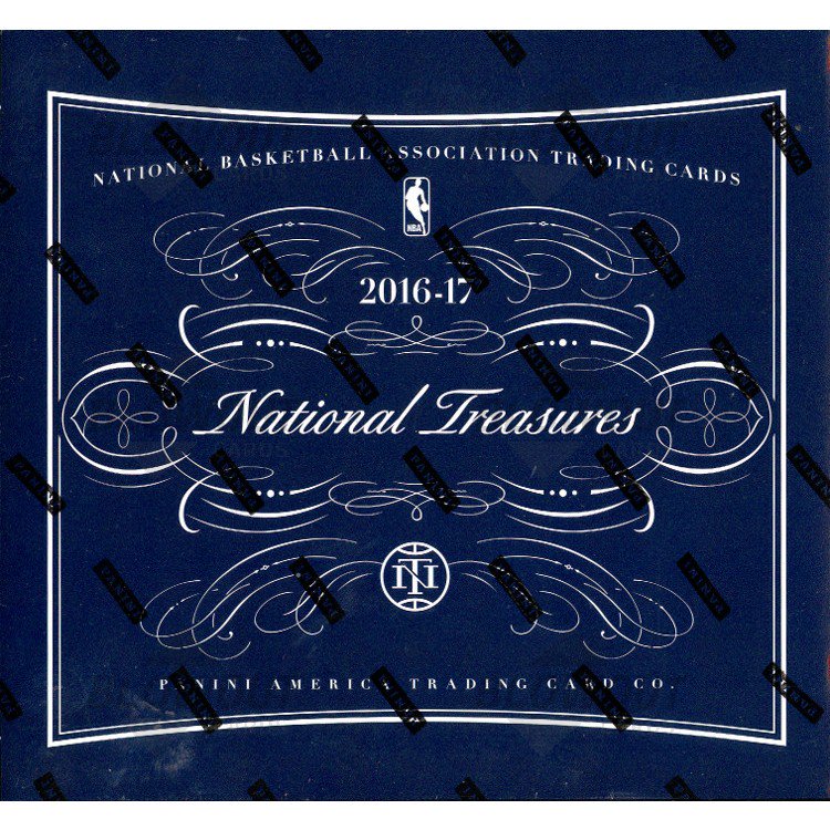 2016 17 Panini National Treasures Basketball Hobby 4 Box Case