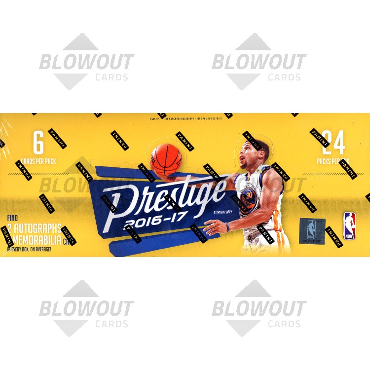 2016 17 Panini Prestige Basketball Hobby 16 Box Case