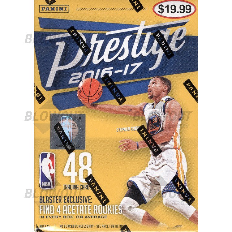 2016 17 Panini Prestige Basketball Blaster Box