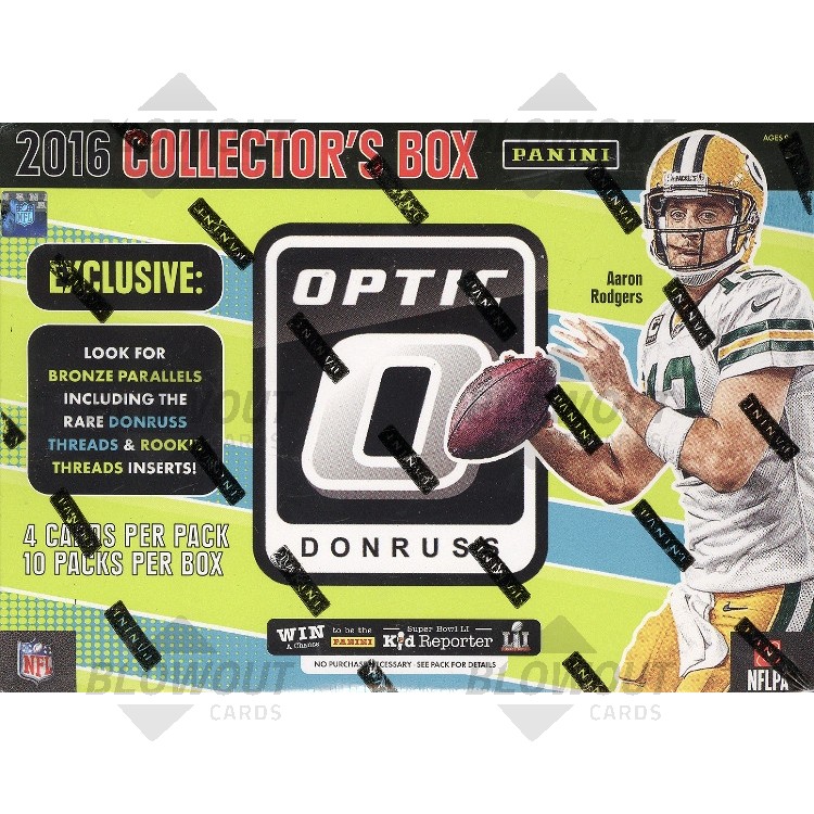 2016 Panini Donruss Optic Football Collector S Box