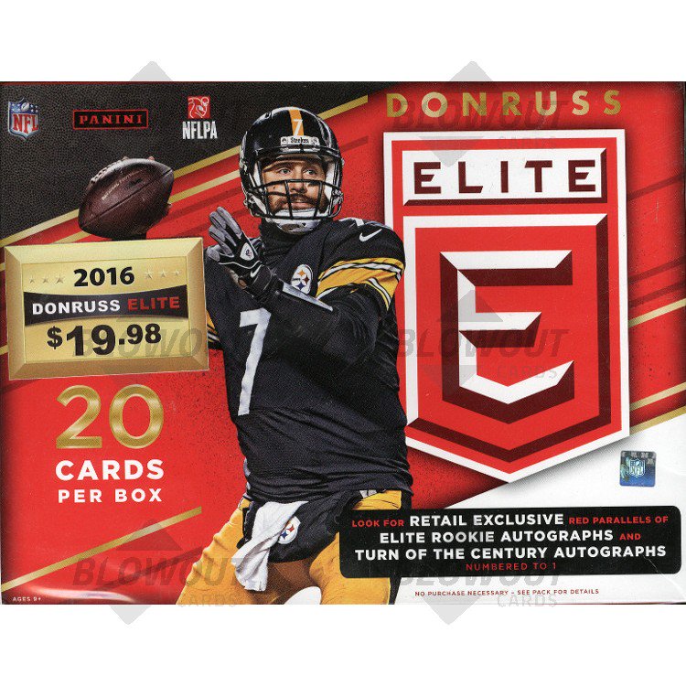 2016 Panini Donruss Elite Football Hanger Pack Box