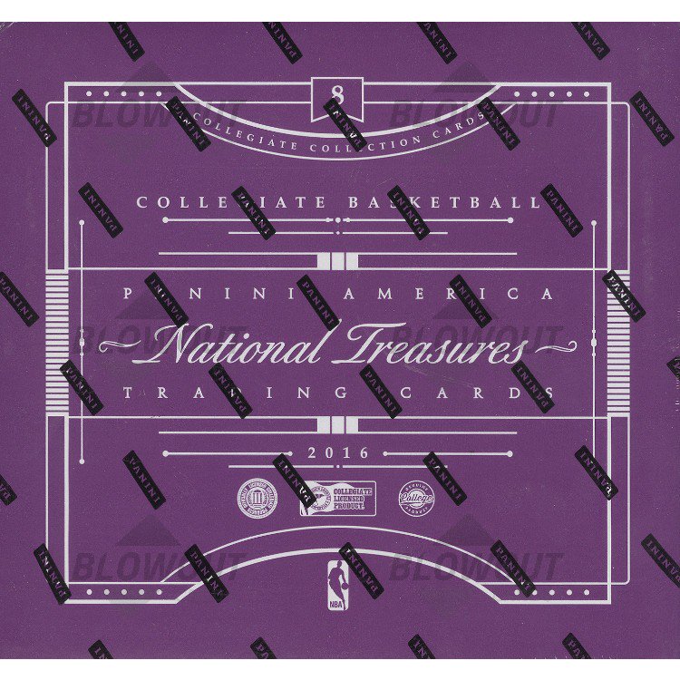 2016 17 Panini National Treasures College Basketball Box