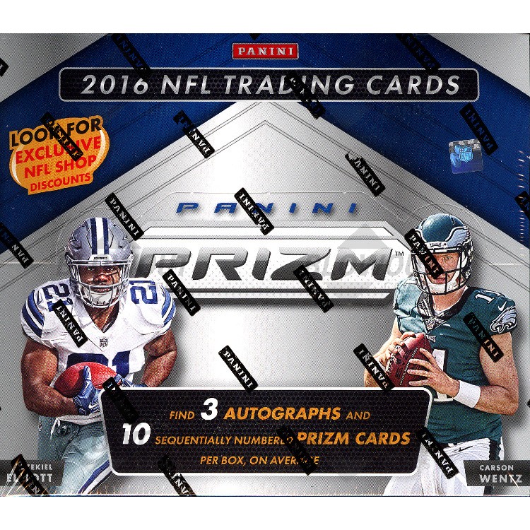 2016 Panini Prizm Football Jumbo Box