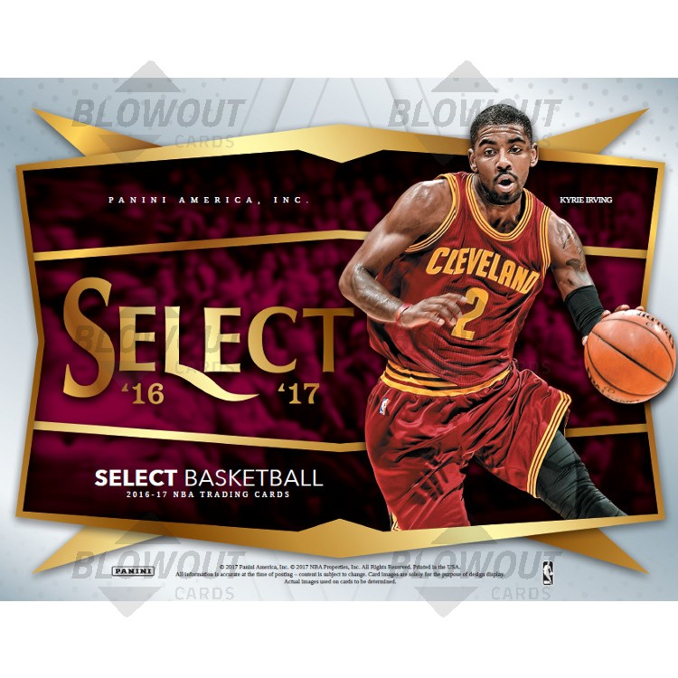 2016 17 Panini Select Basketball Hobby 12 Box Case
