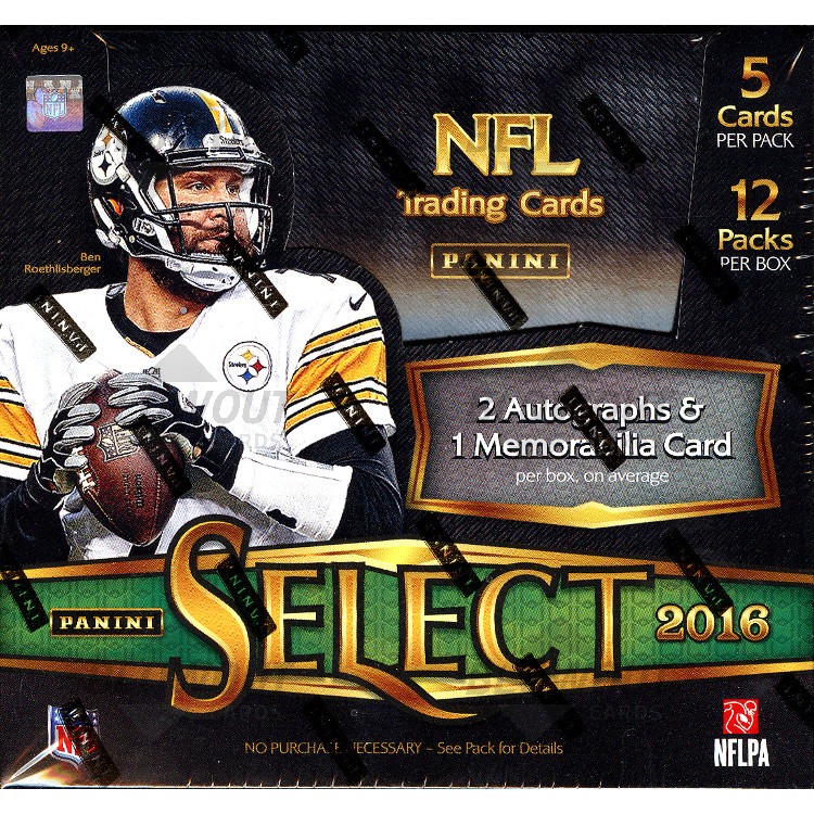 2016 Panini Select Football Hobby Box