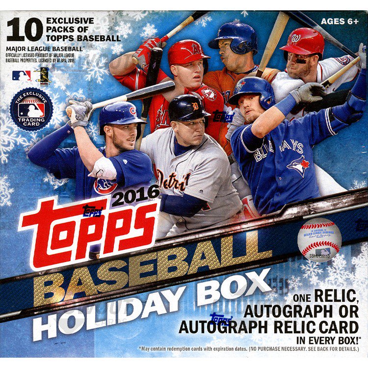 2022 Topps Holiday Baseball Checklist, Set Info, Mega Boxes, Date