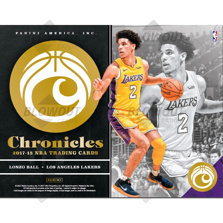 2017 18 Panini Chronicles Basketball Hobby Box