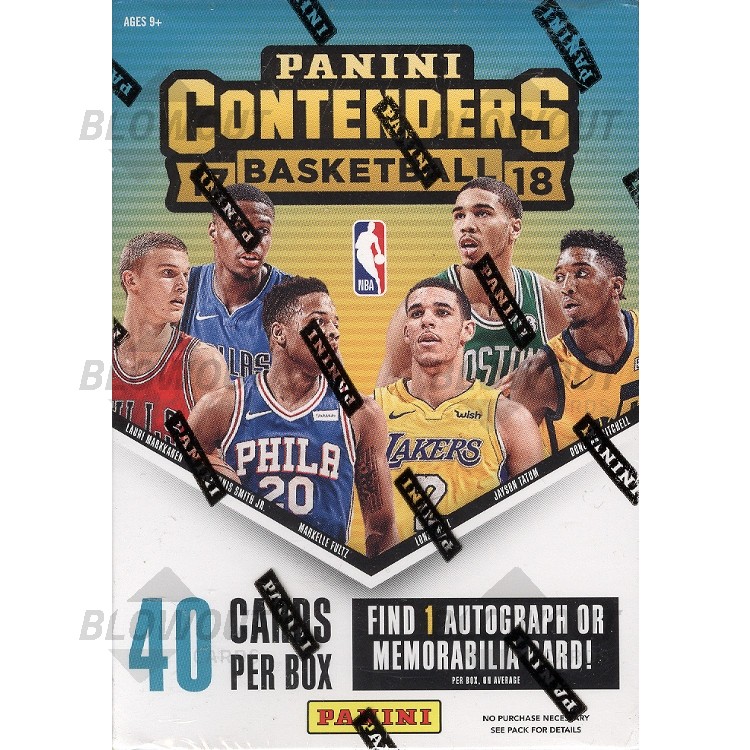 2017 18 Panini Contenders Basketball Blaster Box