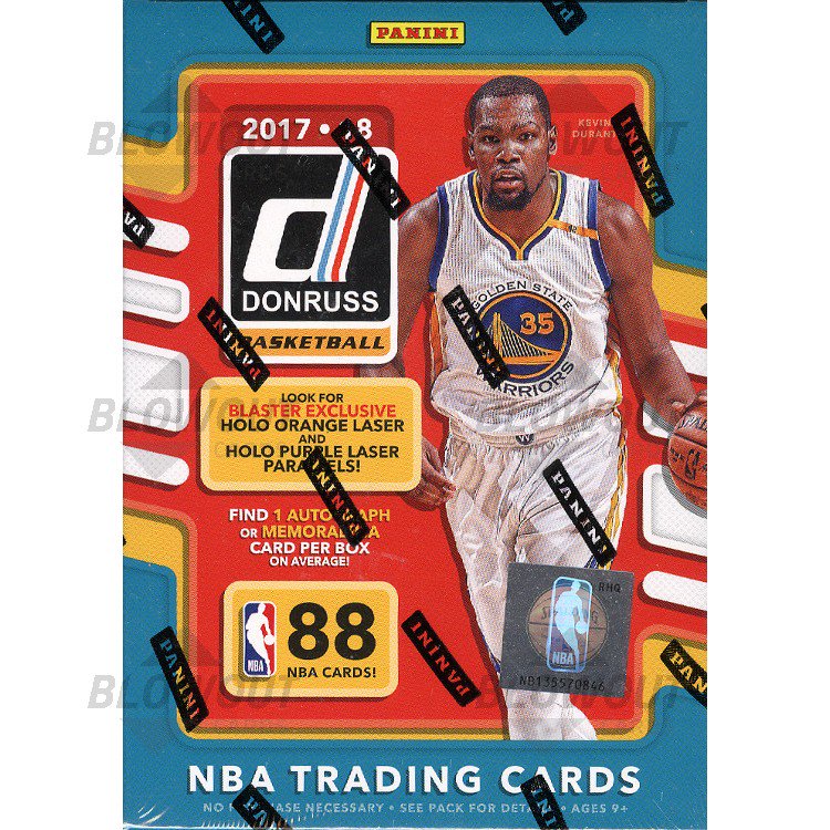 2017 18 Panini Donruss Basketball Blaster Box