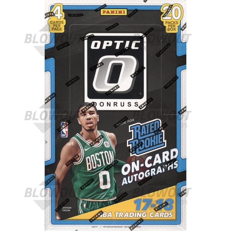 2017 18 Panini Donruss Optic Basketball Hobby 12 Box Case