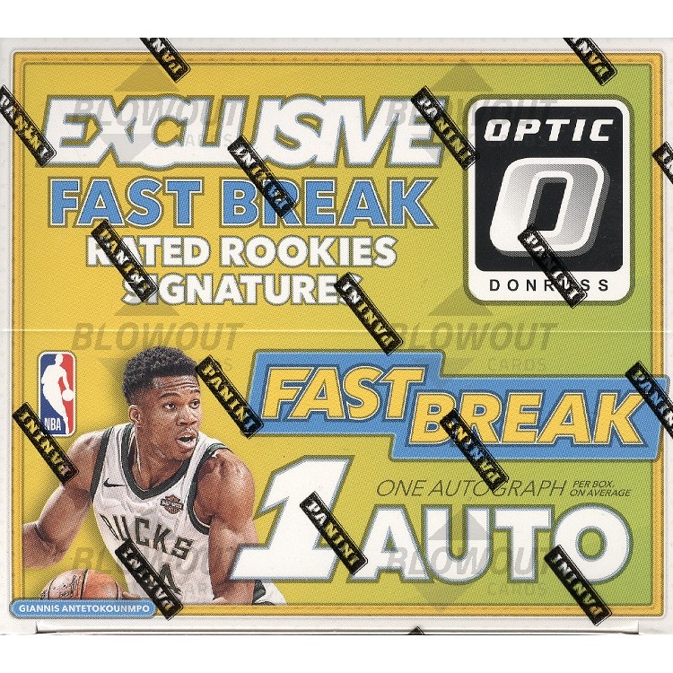 2017 18 Panini Donruss Optic Basketball Fast Break Box