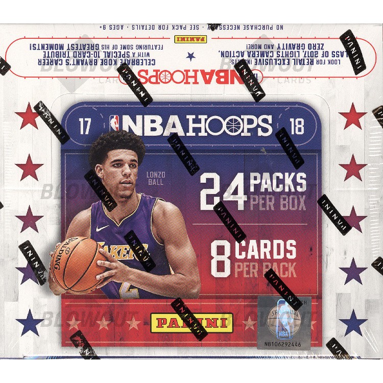 2017 18 Panini Nba Hoops Basketball Retail 20 Box Case