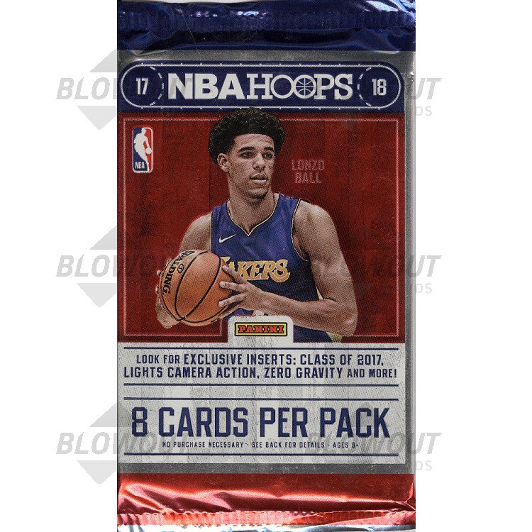 2017 18 Panini Nba Hoops Basketball Retail 24 Pack Lot