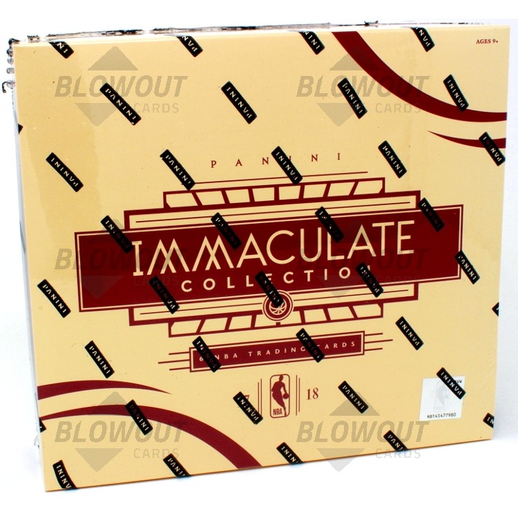 2017 18 Panini Immaculate Basketball Hobby Box