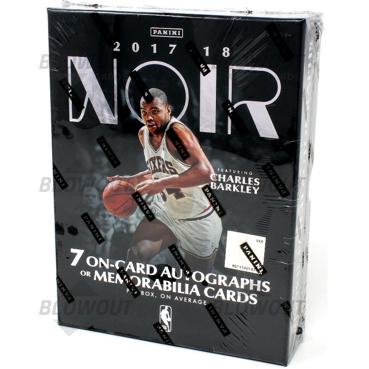 2017 18 Panini Noir Basketball Hobby Box