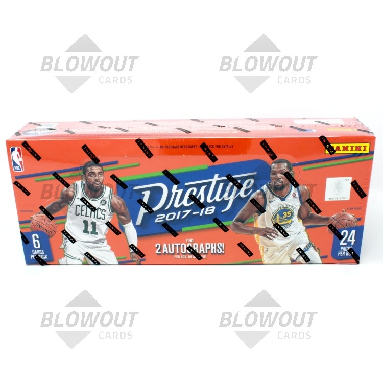 2017 18 Panini Prestige Basketball Hobby 16 Box Case