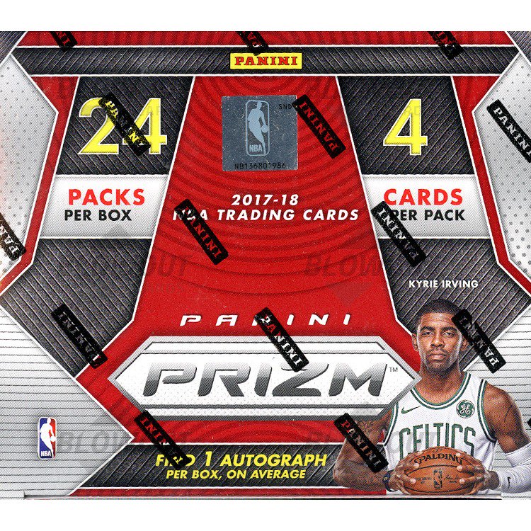 2017 18 Panini Prizm Basketball Retail Box