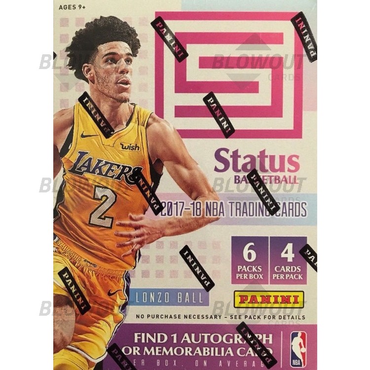 2017 18 Panini Status Basketball Blaster Box