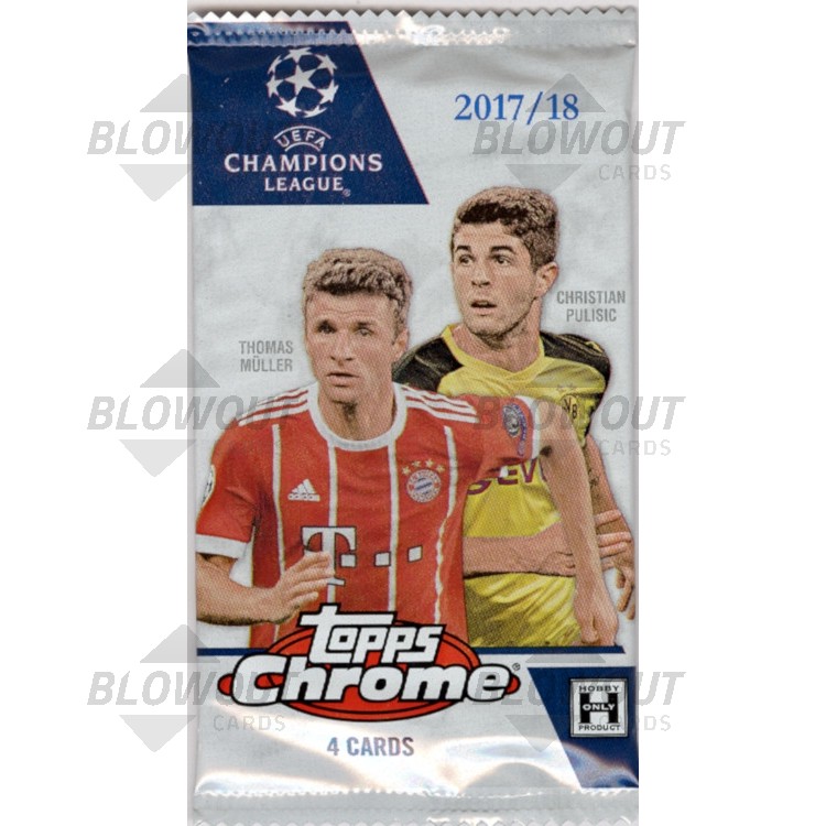 Topps CHAMPIONS LEAGUE CHROME 2017-2018 ☆ LIGHTNING STRIKE Football Insert Cards 