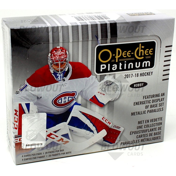 2017/18 OPeeChee Platinum Hockey Hobby Box