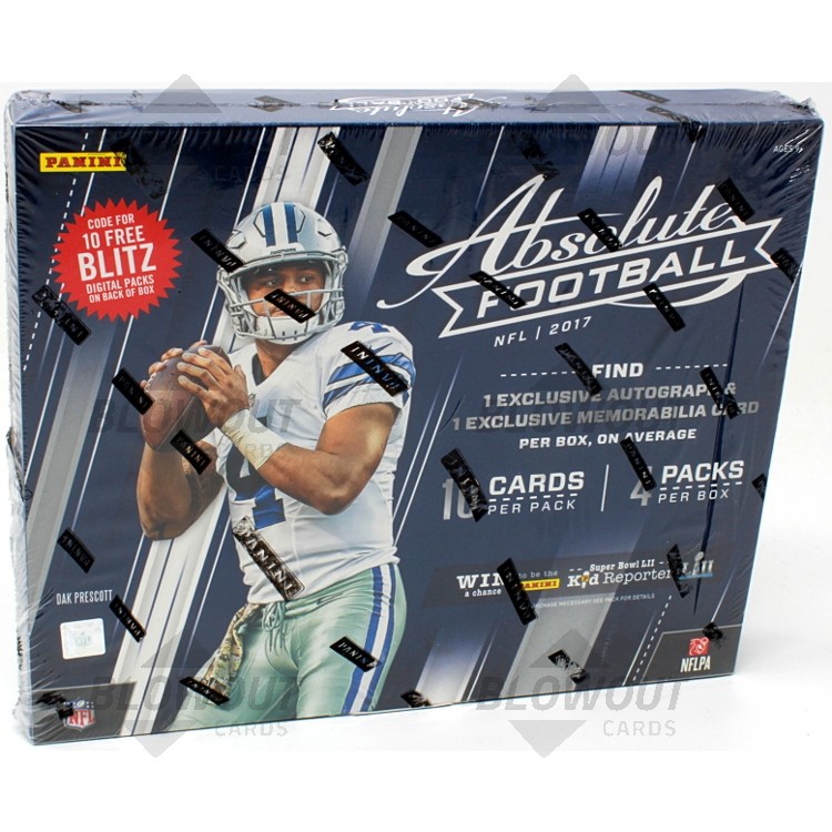2017 Panini Absolute Football Retail