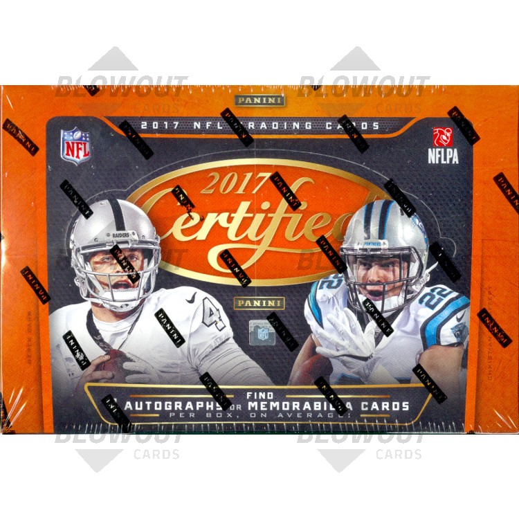 2017 Panini Certified Football Hobby Box