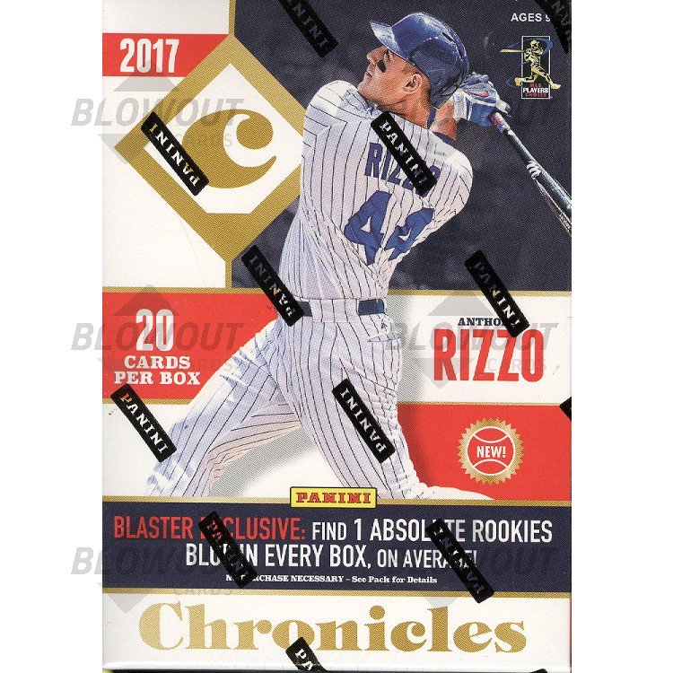 2017 Panini Chronicles Baseball Blaster Box