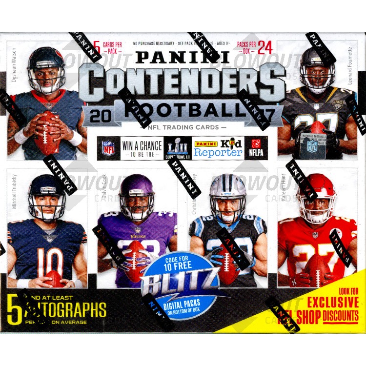 2017 Panini Contenders Football Hobby Box