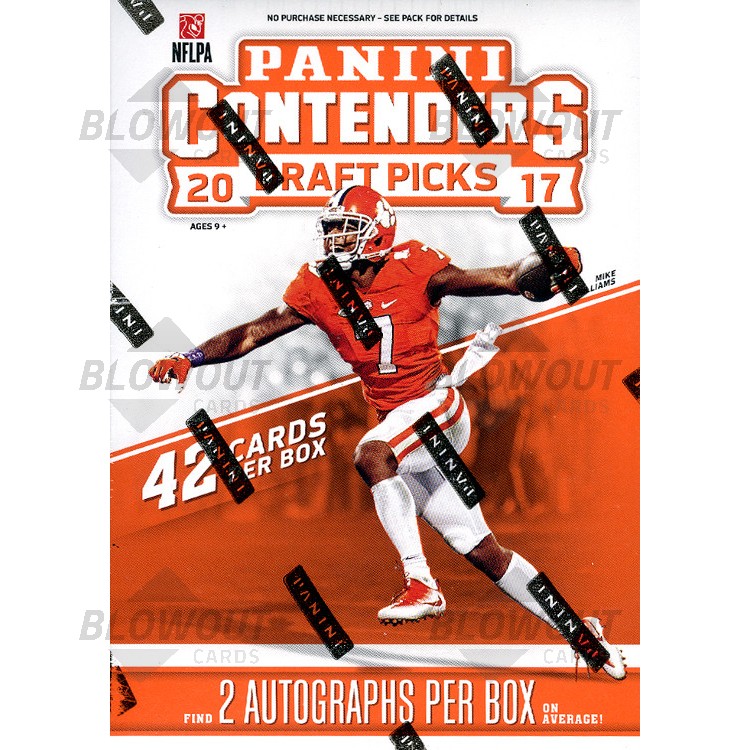 2017 Panini Contenders Draft Coll Football Blaster Box
