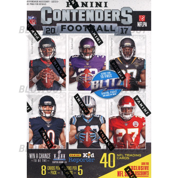 2017 Panini Contenders Football Blaster Box