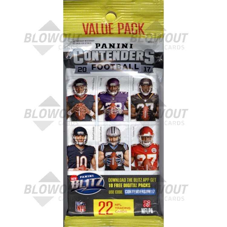2017 Panini Contenders Football Fat Pack
