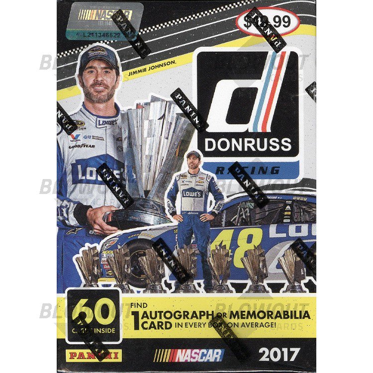 Autorennsport 2017 Panini Donruss Racing Hobby Box Sammeln Seltenes Drukgreen Bt