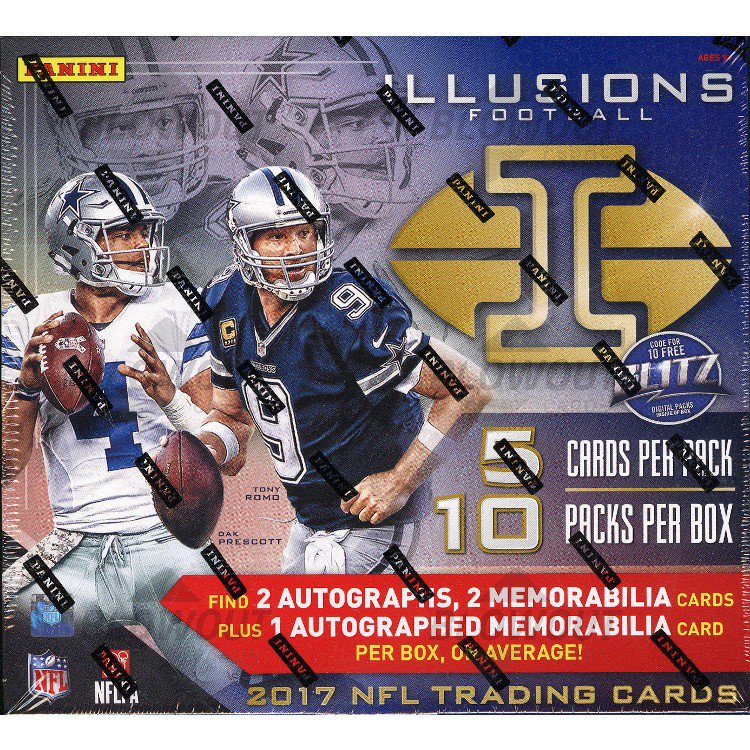 2017 Panini Illusions Football Hobby Box