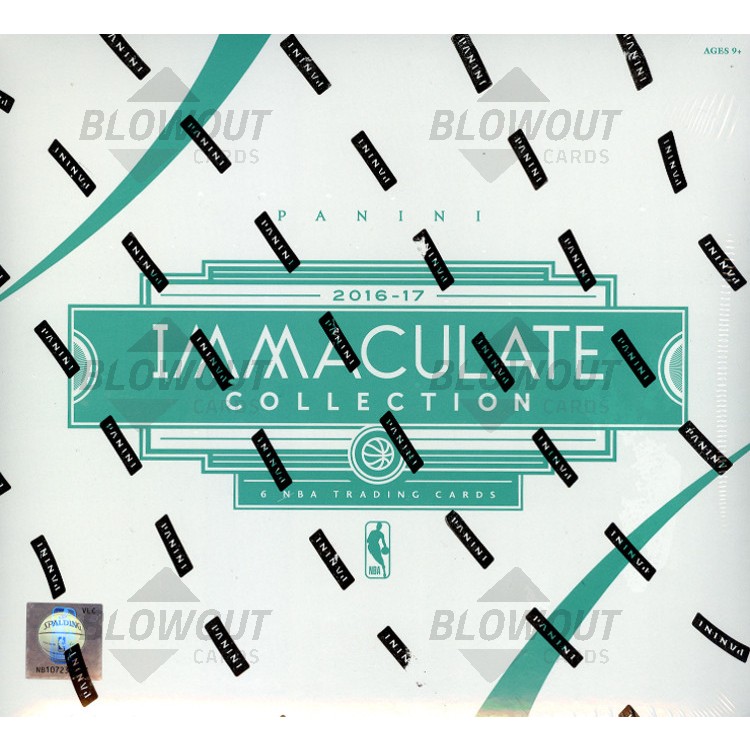2016 17 Panini Immaculate Basketball Hobby 5 Box Case