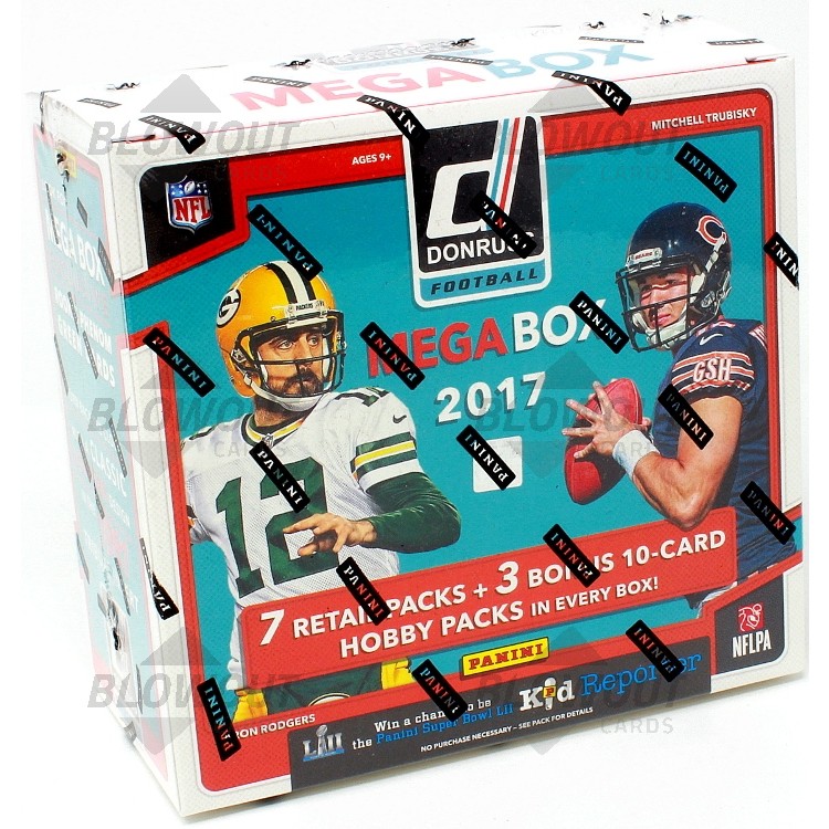 2017 Panini Donruss Football Mega 20 Box Case