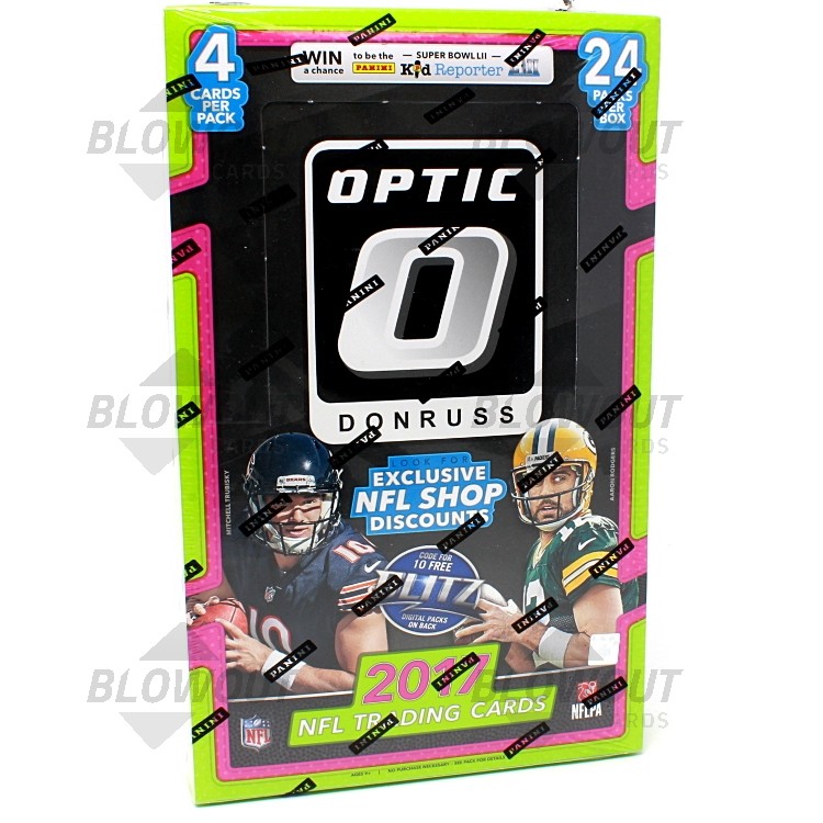 2017 Panini Donruss Optic Football Retail