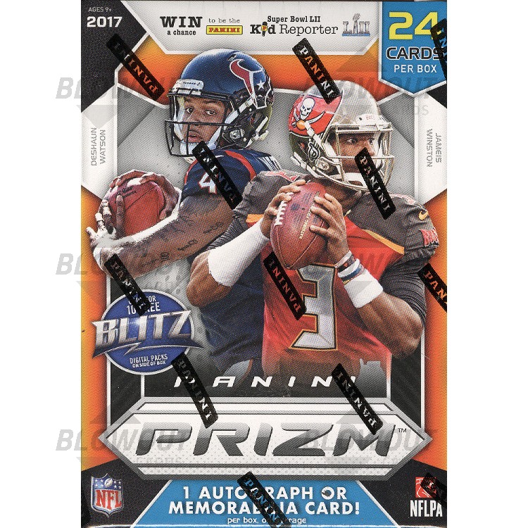 2017 Panini Prizm Football Blaster 20 Box Case